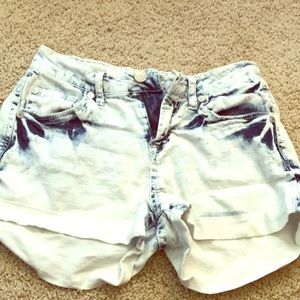 Wallflower jean shorts